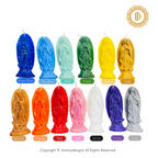 Virgen De Guadalupe Candles, Our Lady of Guadalupe Candles, Velas de La Virgen De Guadalupe, Mexican Candles