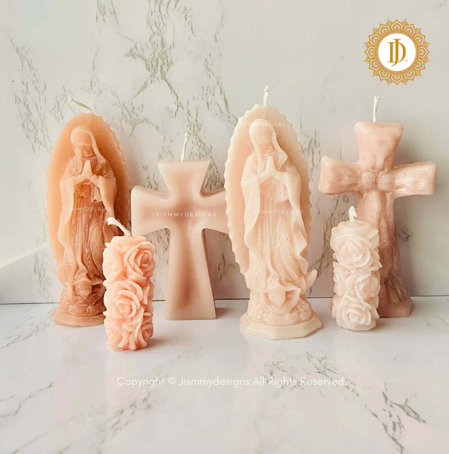 Virgen De Guadalupe Candles, Our Lady of Guadalupe Candles, Velas de La Virgen De Guadalupe, Mexican Candles