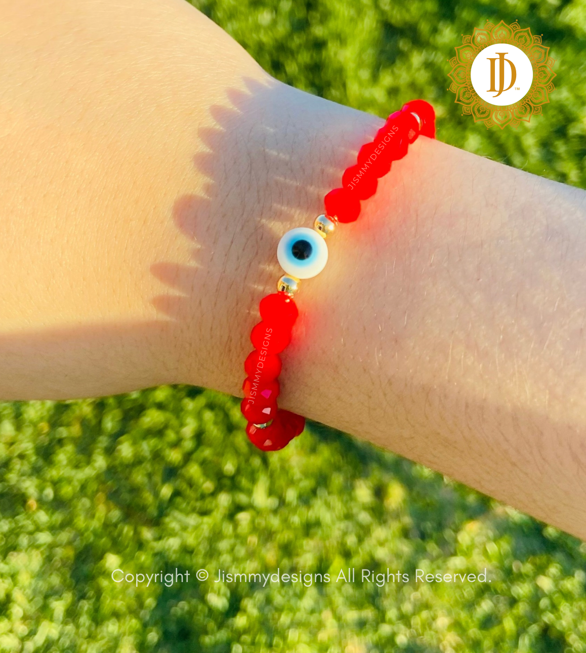Red Evil Eye Protection Bracelet, Mal De Ojo Pulsera Roja de Protección